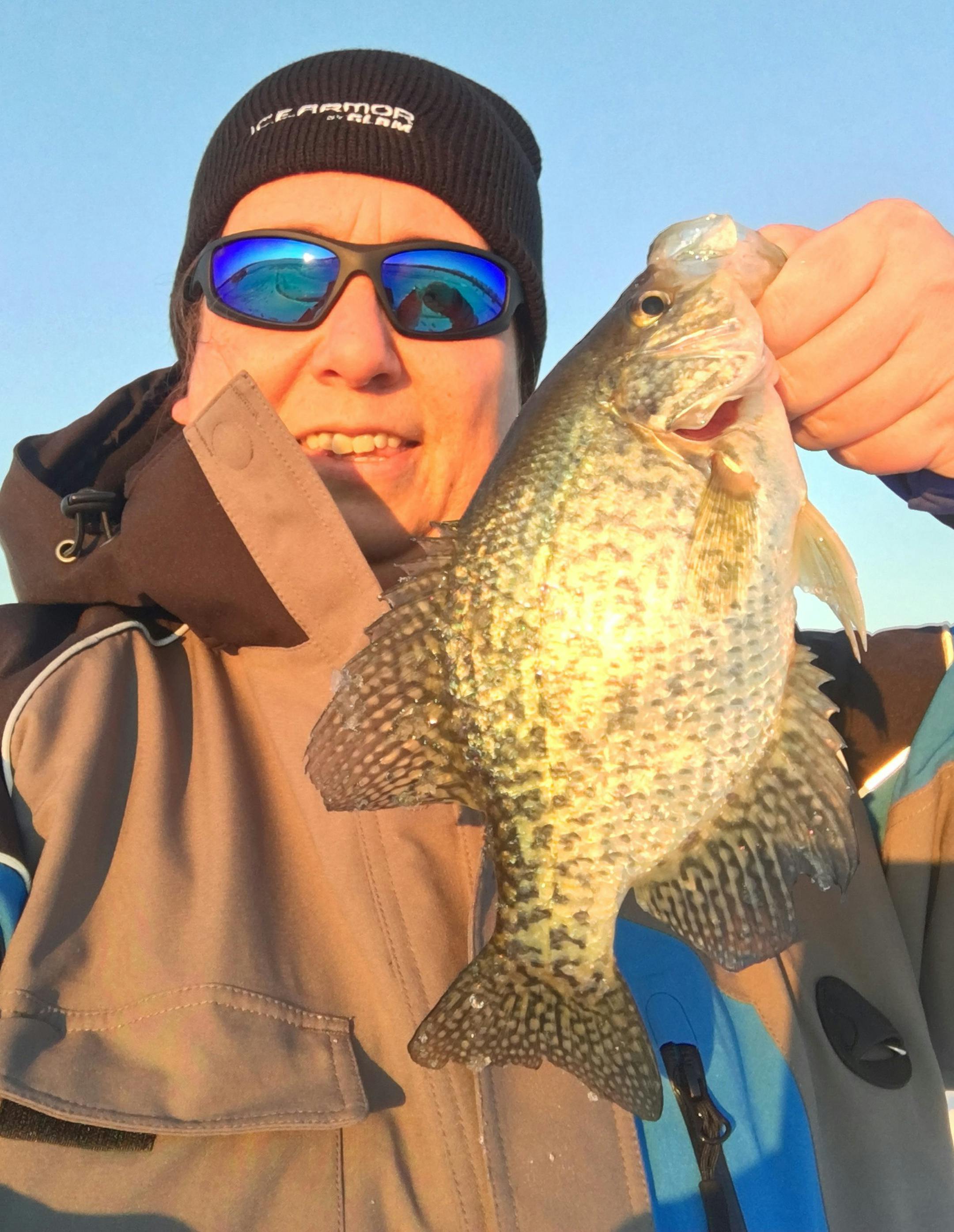 Kristin Merwin, president of Women Anglers of Minnesota.
