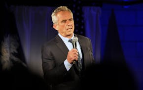 Independent presidential candidate Robert F. Kennedy Jr. speaks during a campaign event, Nov. 14, 2023, in Columbia, S.C.