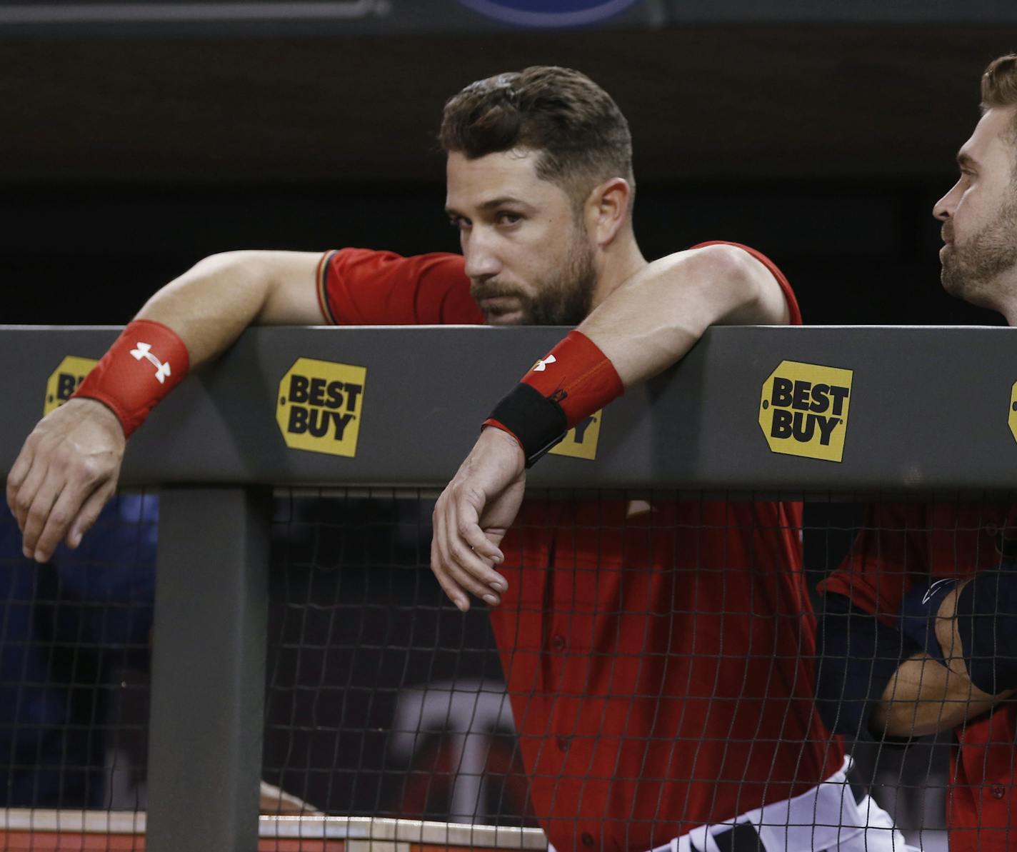 Twins third baseman Trevor Plouffe