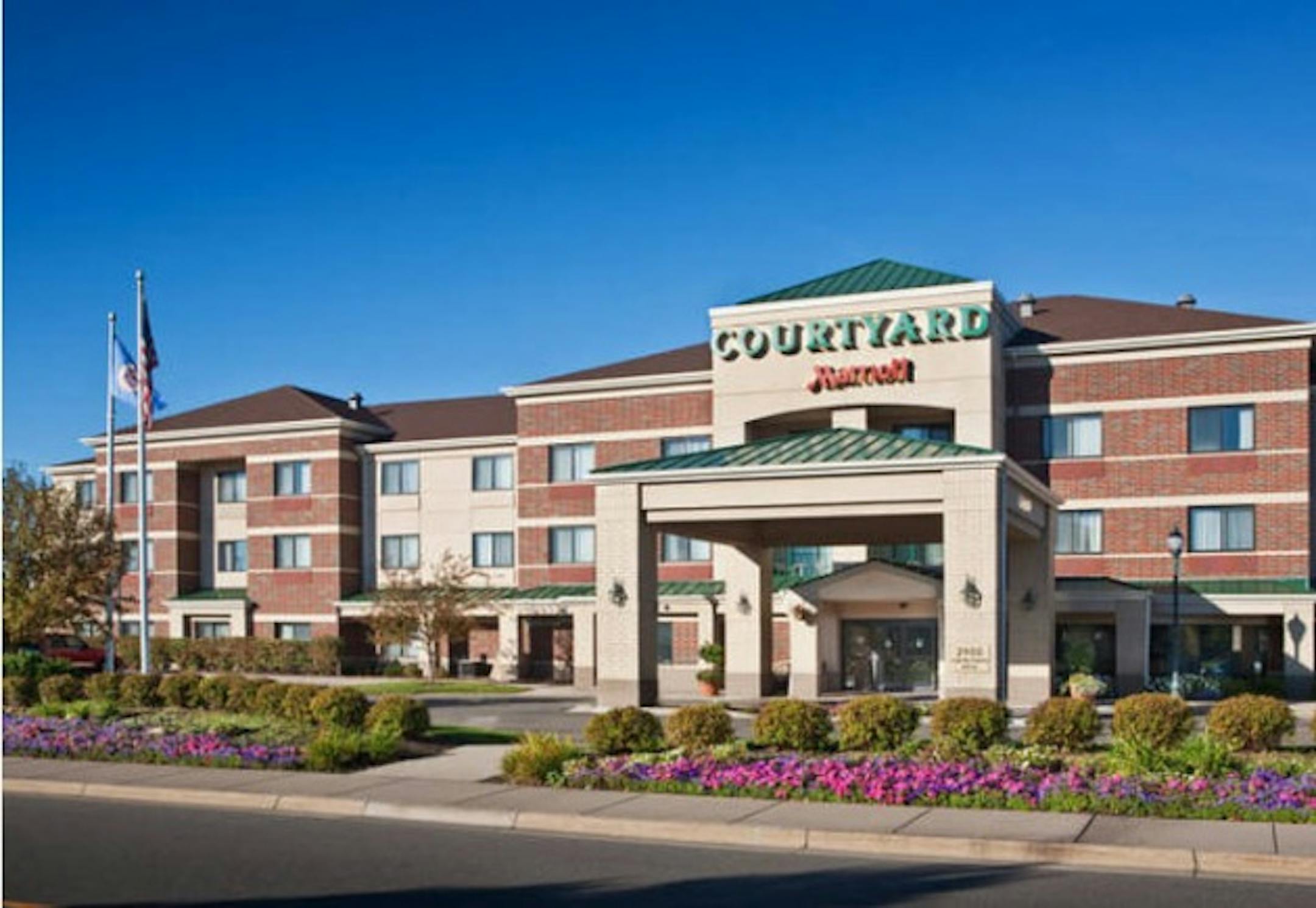 The Courtyard by Marriott in Roseville, sold by CSM Corp. to Blackstone. (Photo courtesy of CSM)