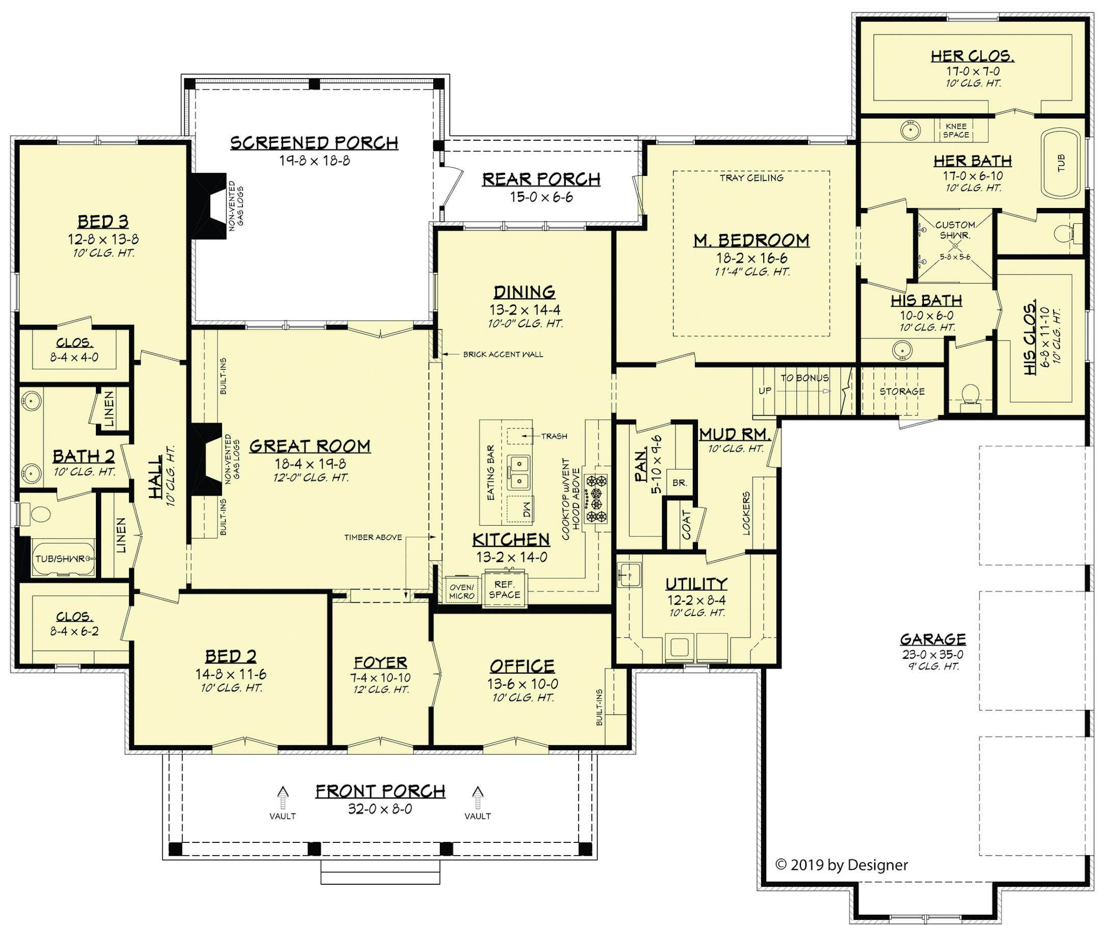 Home plan: Euro-style luxe living
