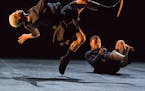 Grupo de Rua performs "Inoah," choreographed by Bruno Beltr&#xe3;o. Photo by Kerstin Behrendt. ORG XMIT: Theaterderwelt_03062017