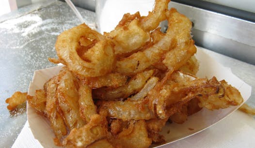 You can't beat the onion rings at Danielson & Daughters.