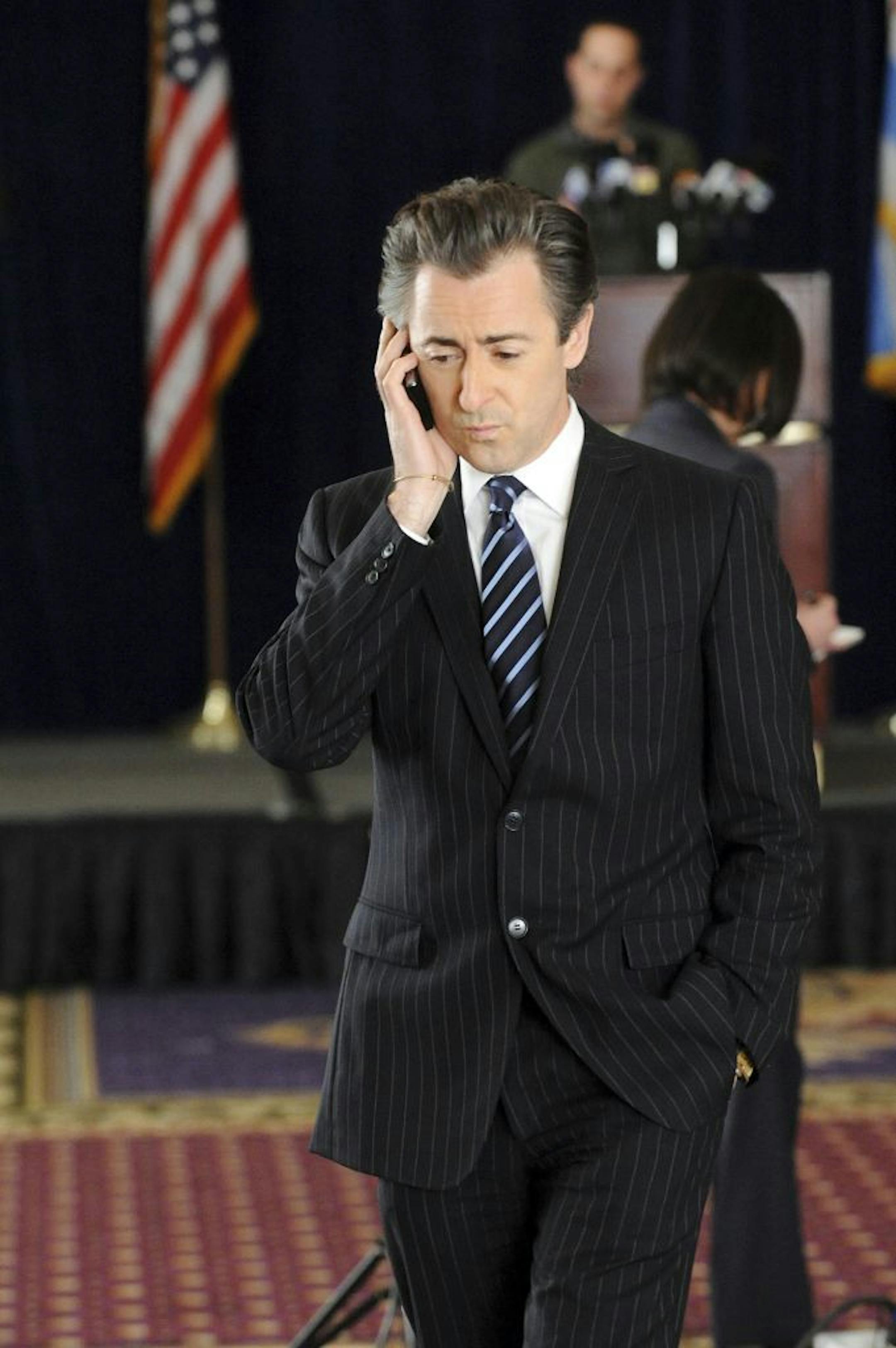 Alan Cumming suits up for "The Good Wife."