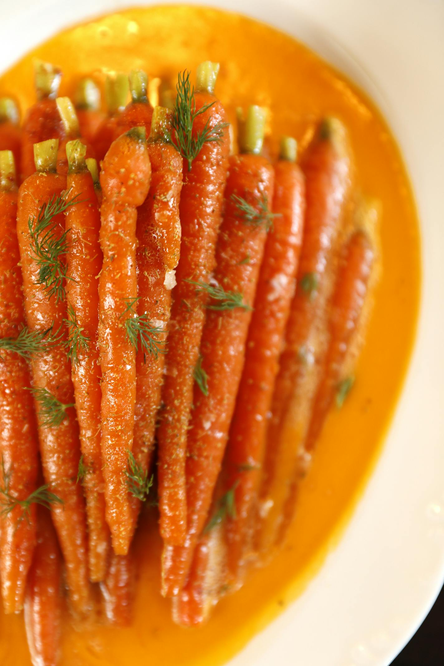 Carrot side dish recipe from Chef Mike DeCamp. ] LEILA NAVIDI &#xef; leila.navidi@startribune.com BACKGROUND INFORMATION: Chef Mike DeCamp at his downtown Minneapolis restaurant Monello on Thursday, November 9, 2017. Four Twin Cities chefs provide vegetable-based side dish recipes for Thanksgiving.