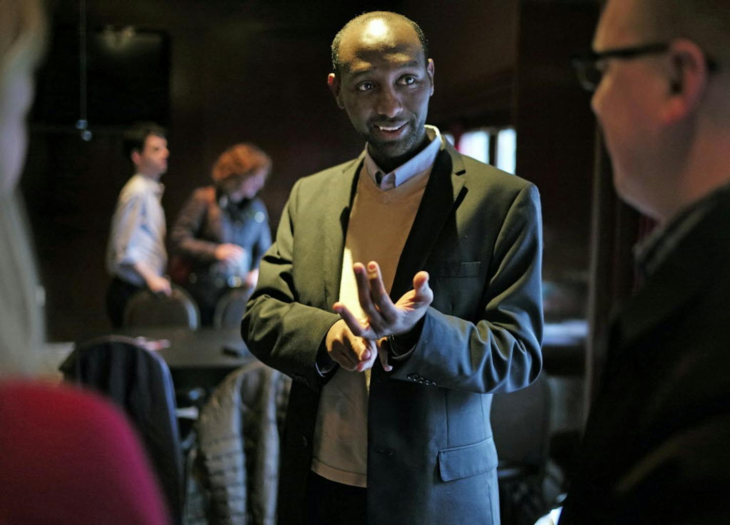 Mohamud Noor, Somali-American activist and challenger for Abdi Warsame's city council seat.