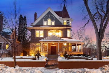 This Queen Anne Revival house in Kenwood is now on the market for $1.995 million.