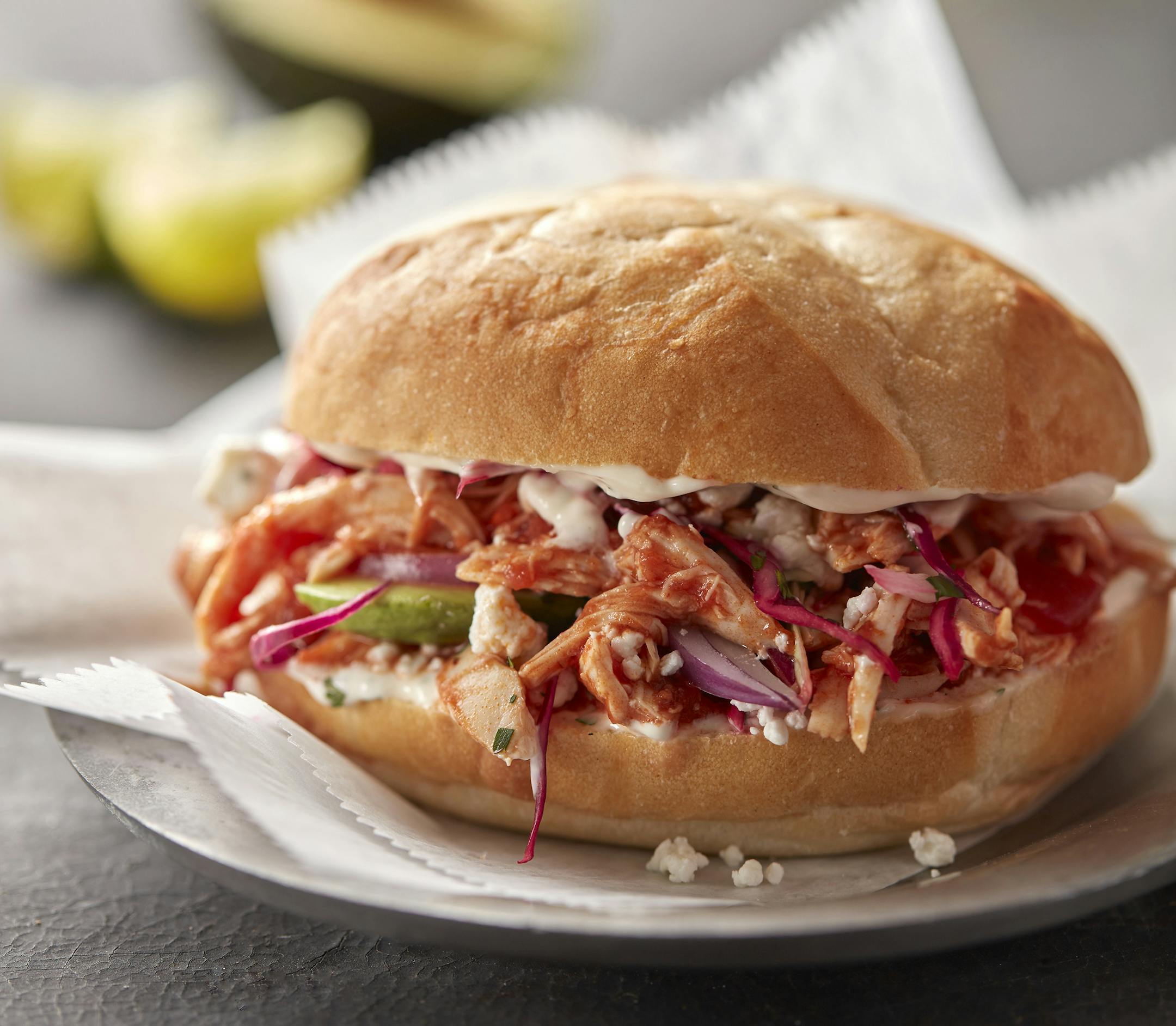 Dennis Becker Photography
Chicken Tinga Tortas.