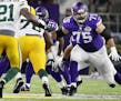 The Vikings have a hole at left tackle with no heir apparent on the 2017 roster. So where does that leave Matt Kalil (75), a pending free agent with a