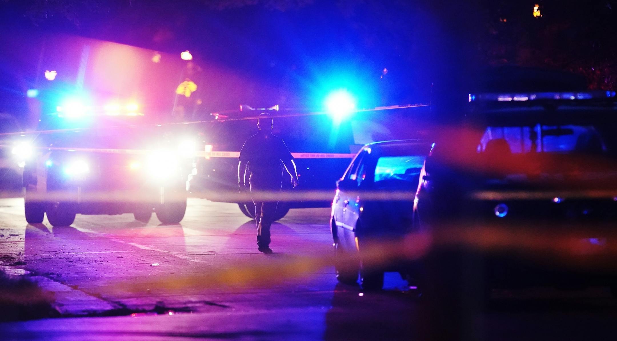 Police sequestered an area where a police involved shooting occurred near North Griggs and Thomas Ave West.