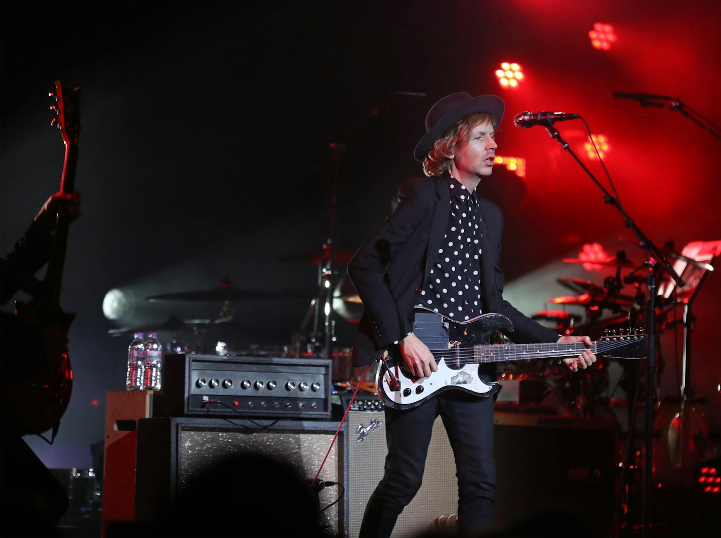 Beck performs at the Palace Theatre in St. Paul before a sold out audience on 8/17/17.