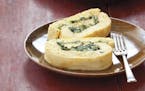 Egg Roulade With Spinach and Gruyère from "Cook's Illustrated All Time Best Brunch," by the editors of America's Test Kitchen.