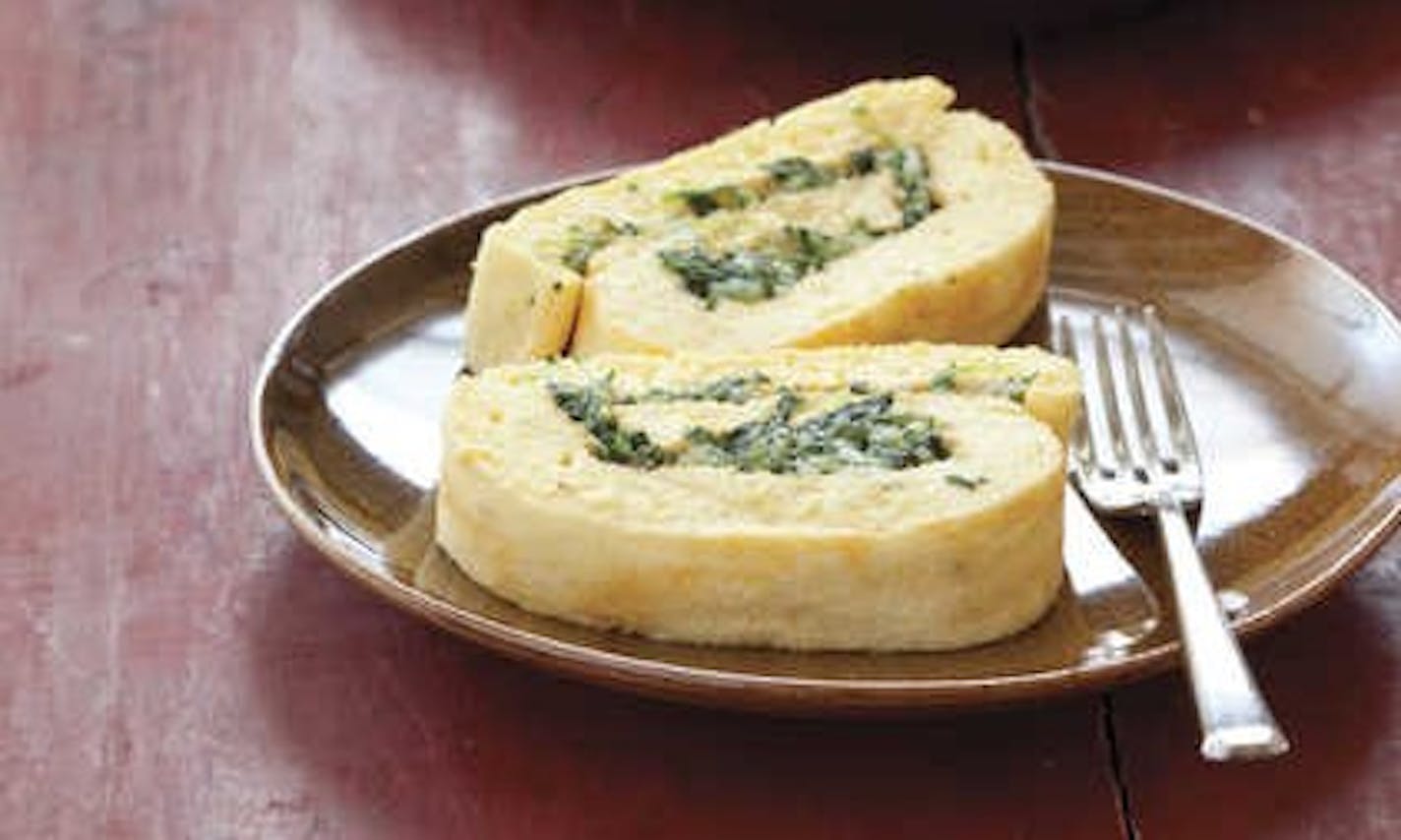 Egg Roulade With Spinach and Gruyère from "Cook's Illustrated All Time Best Brunch," by the editors of America's Test Kitchen.