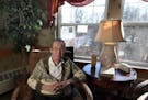"Stone Lake" author Richard Horberg, 89, at home in St. Paul.