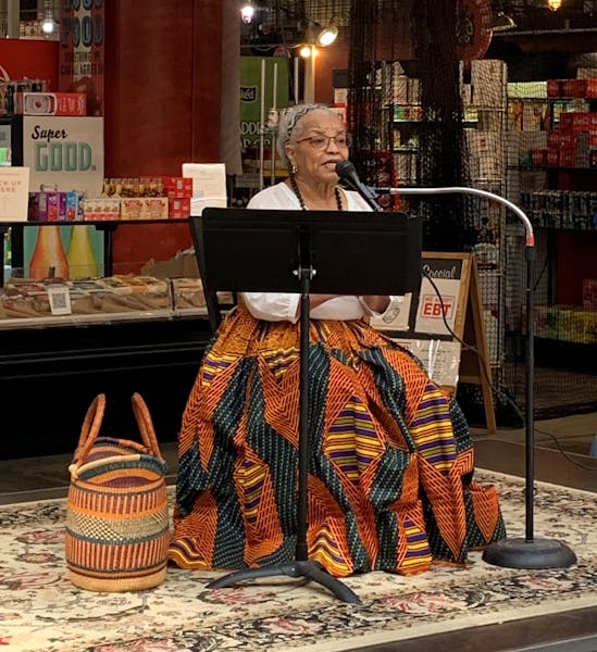 Storyteller Beverly Cottman will be a part of the Juneteenth celebration at Midtown Global Market in Minneapolis.