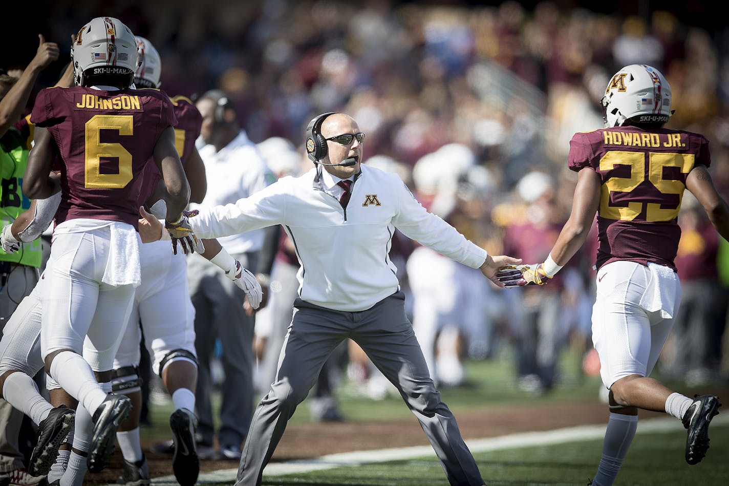 P.J. Fleck has switched to a slower pace for training camp.