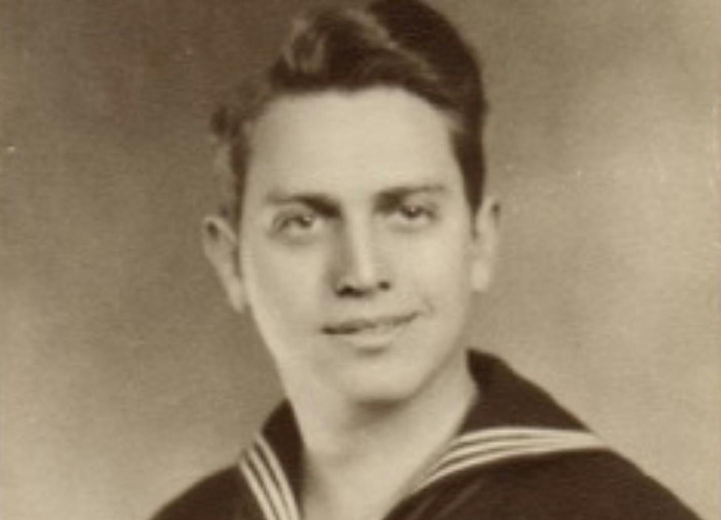 John E. Anderson was a motor machinist&#x2019;s mate in the Navy during World War II.