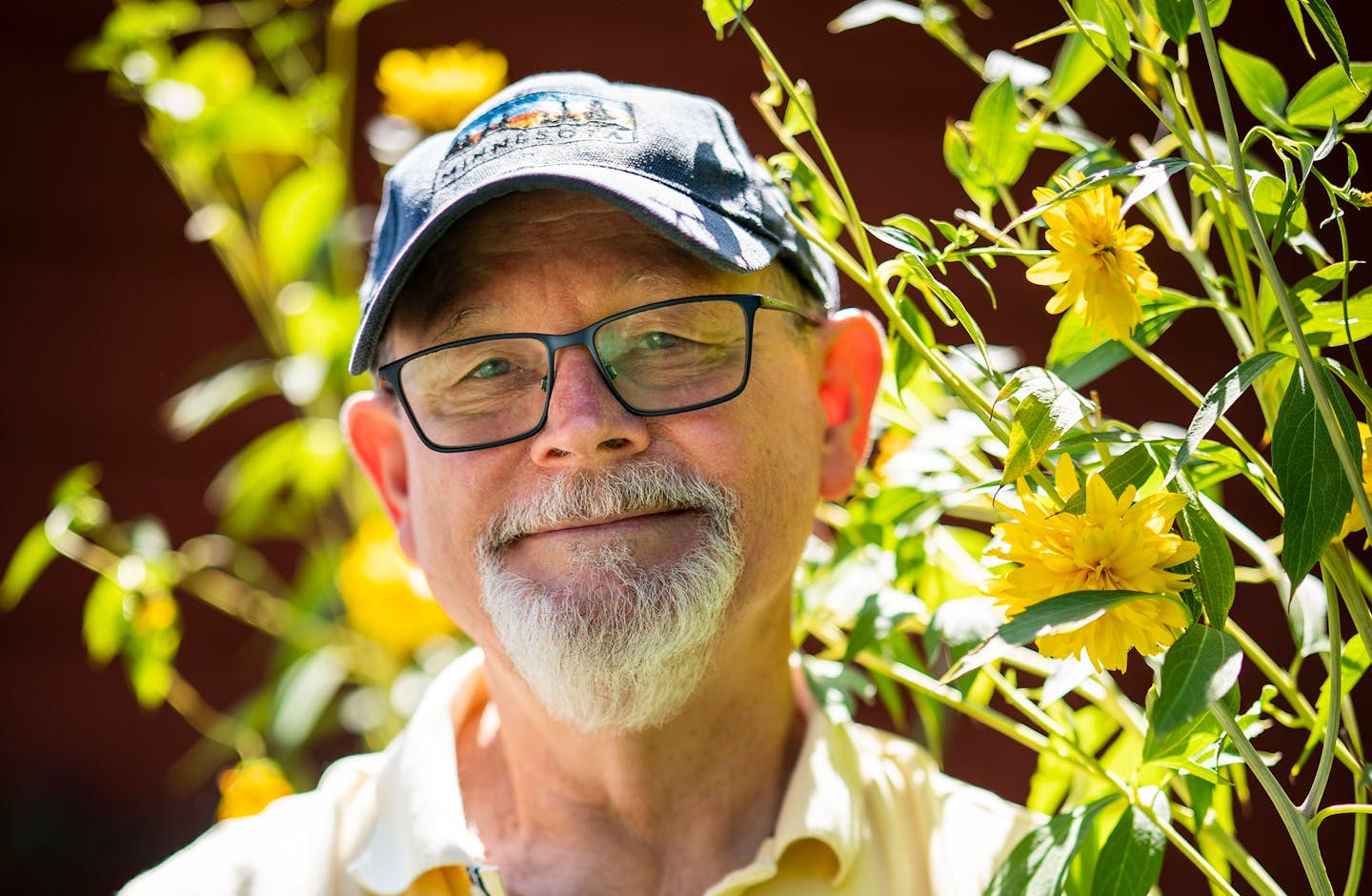 Portrait of author William Kent Krueger outside his home in St. Paul. ] LEILA NAVIDI • leila.navidi@startribune.com