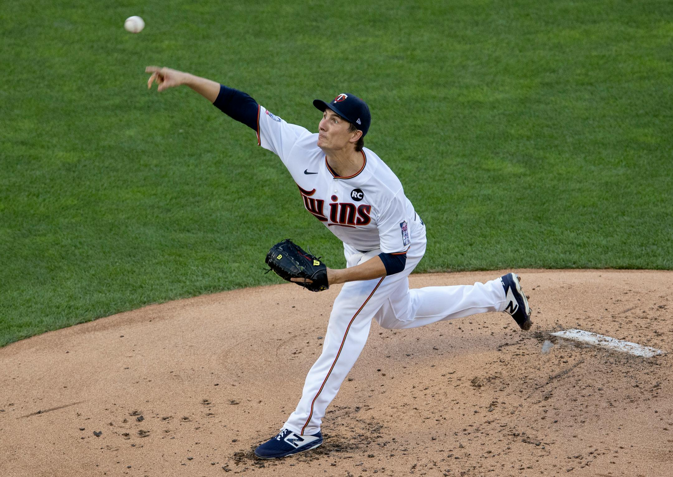 The Twins offense backed up another new teammate as Homer Bailey won his first start at Target Field.