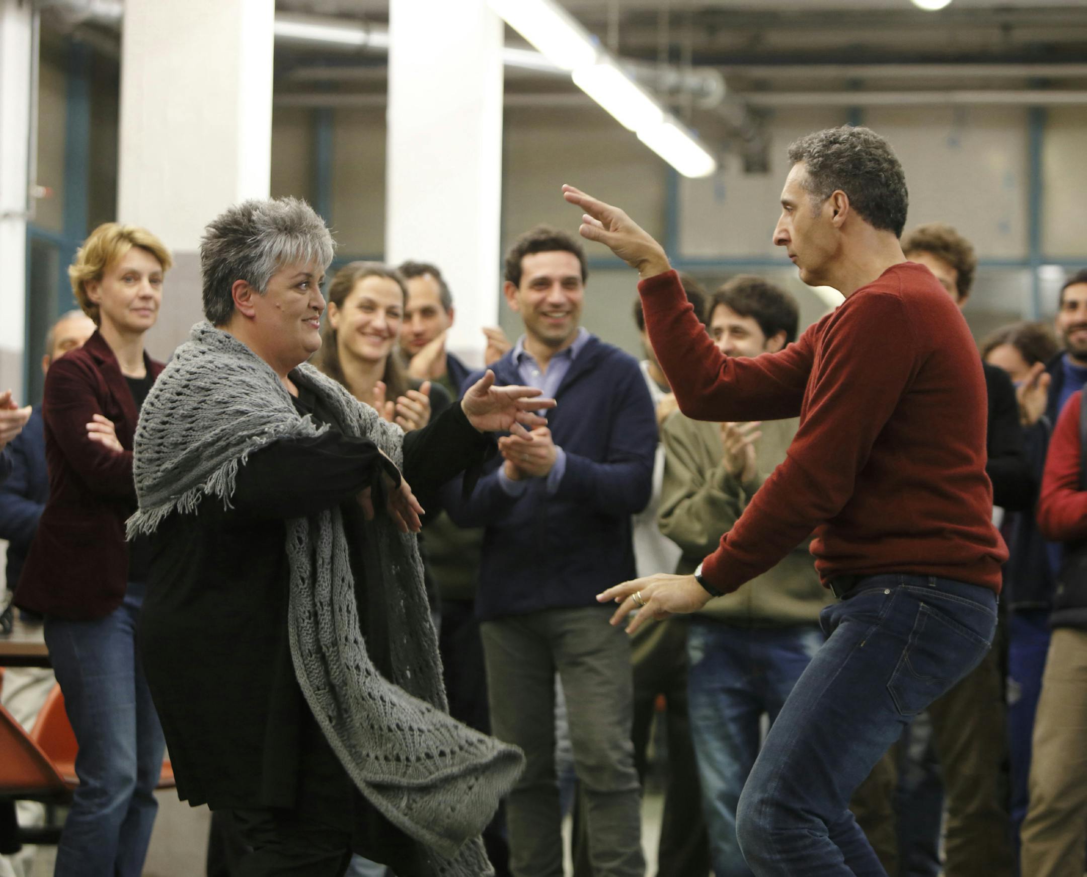 John Turturro (right) in "Mia Madre."