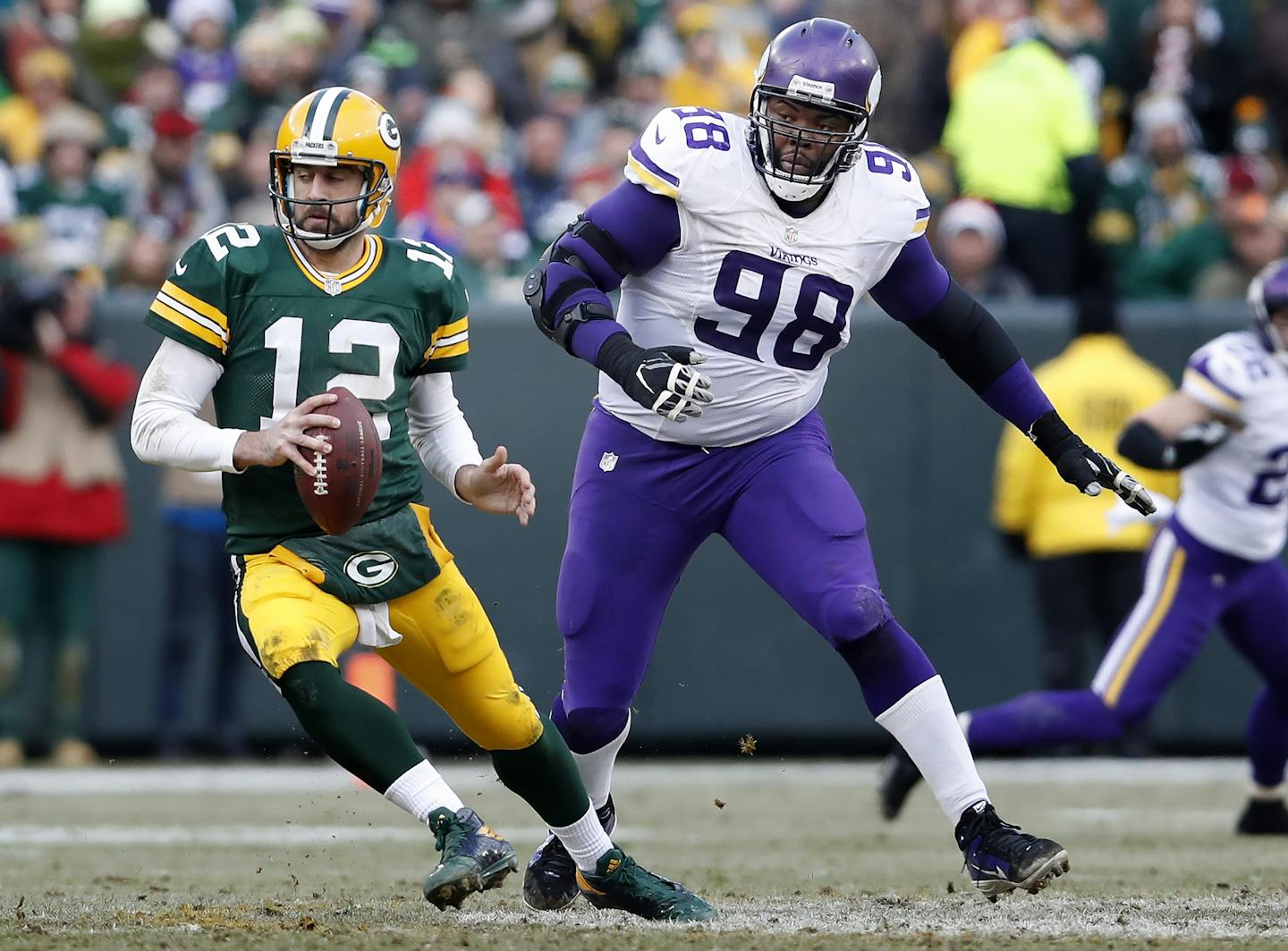 Minnesota Vikings Linval Joseph (98).