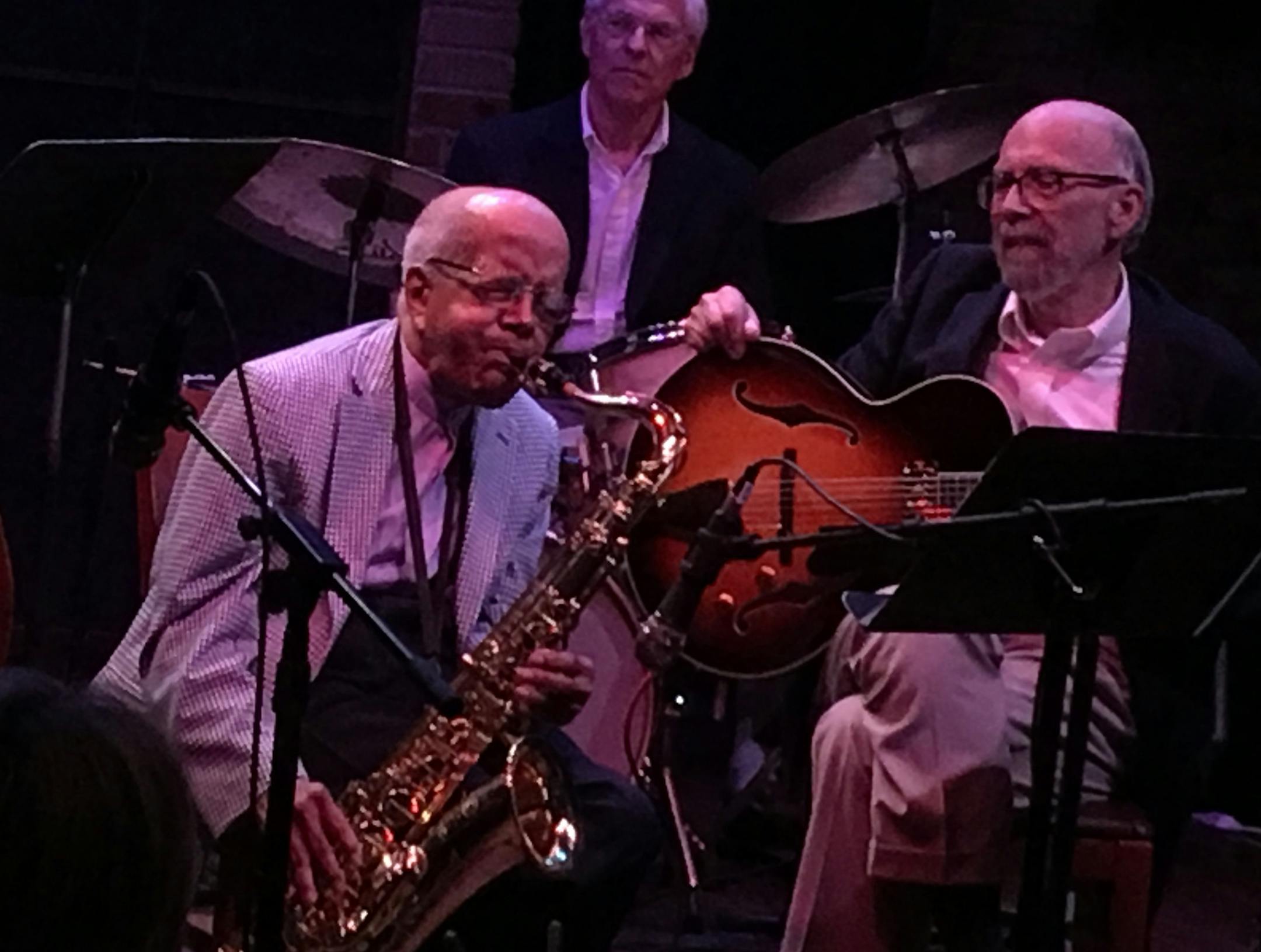 Saxophonist Irv Williams