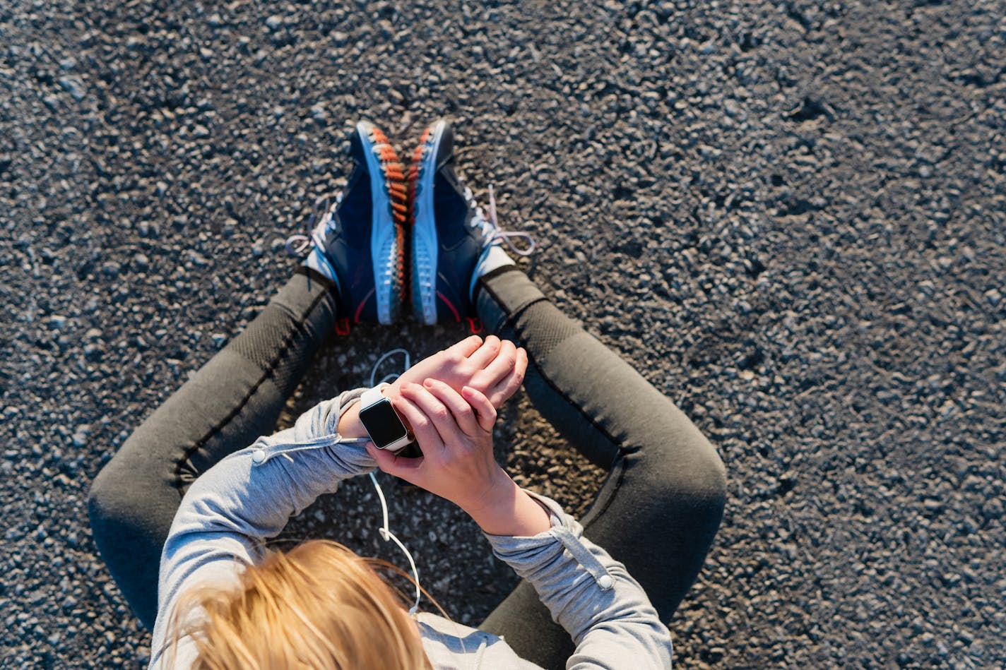 iStock Exerise trackesr are a top fitness trend for 2019.