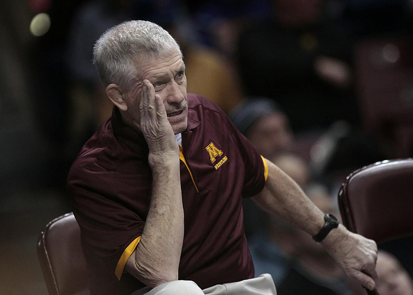 J Robinson coached the Gophers wrestling team to NCAA championships in 2001, 2002 and 2007. He also had nine top-three NCAA finishes in an 11-year span.