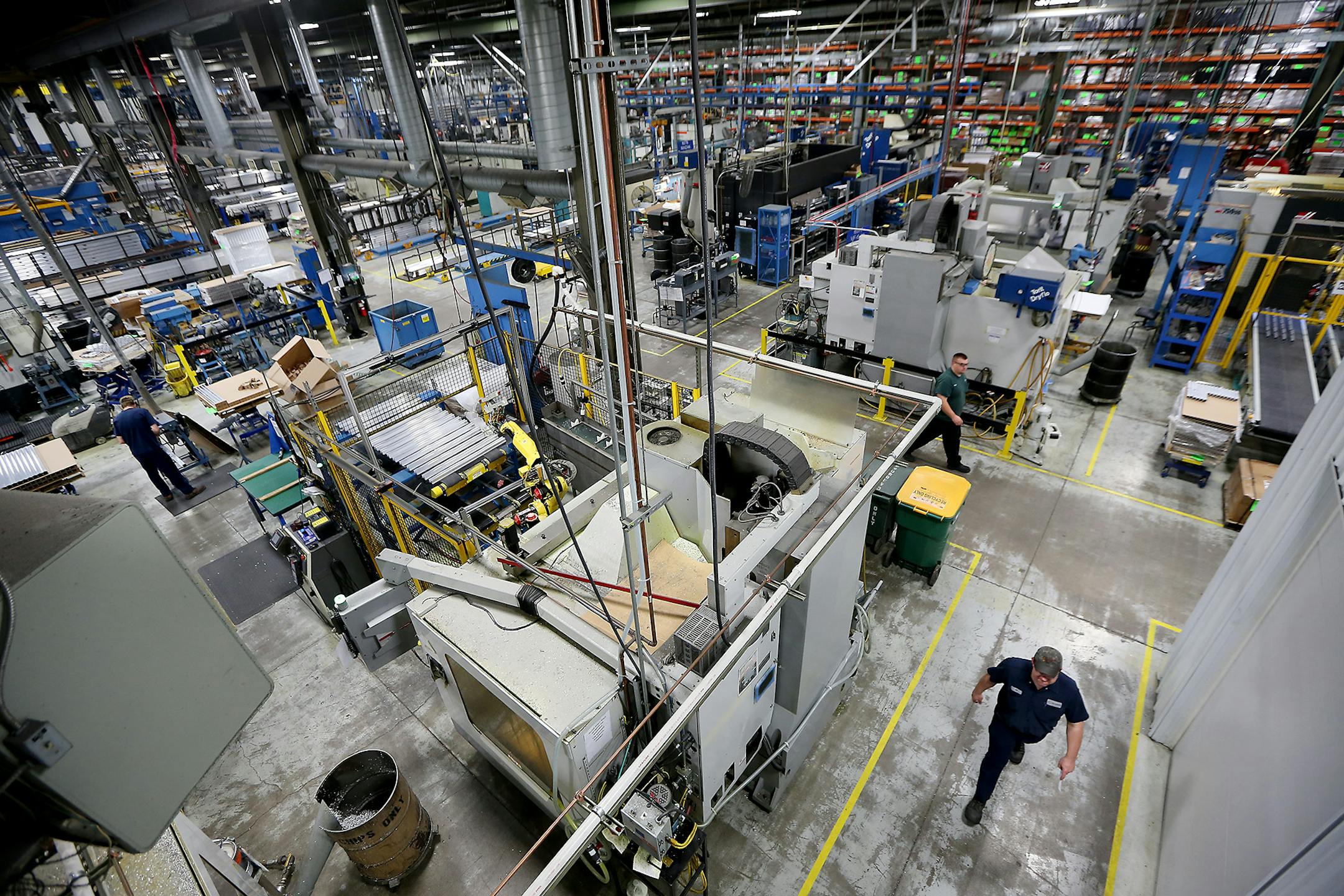 Workers at Alexandria Industries in Alexandria, MN. (ELIZABETH FLORES/Star Tribune file photo)