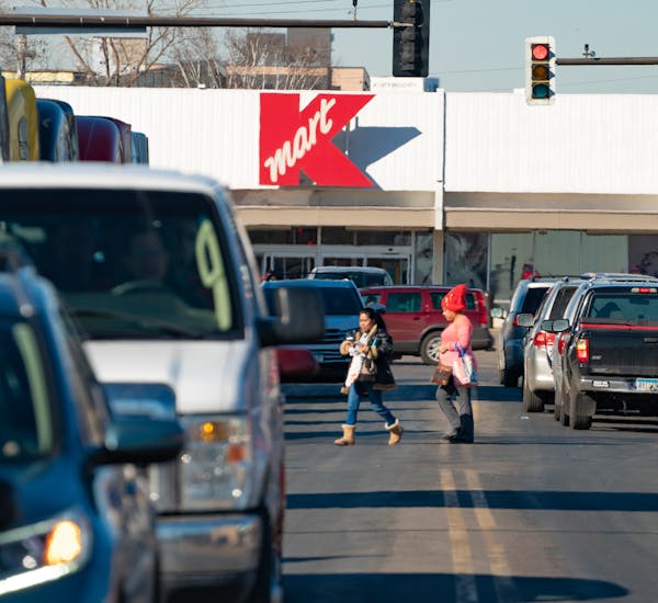 The Kmart at Lake Street and Nicollet Avenue, pictured in 2020.