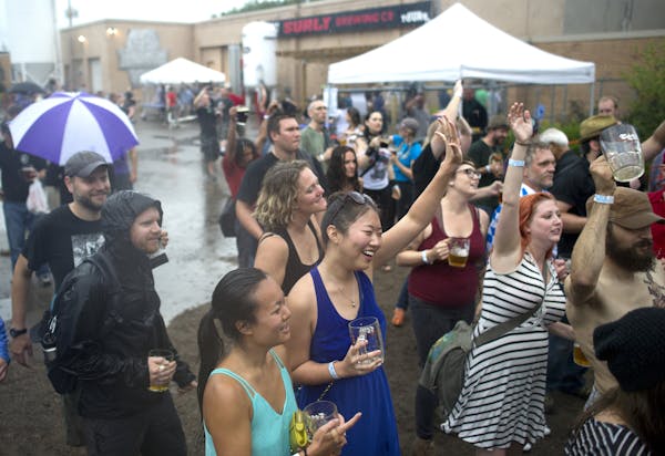 Rain didn&#x2019;t dampen the spirits of those attending last Saturday&#x2019;s SurlyFest in Brooklyn Center.