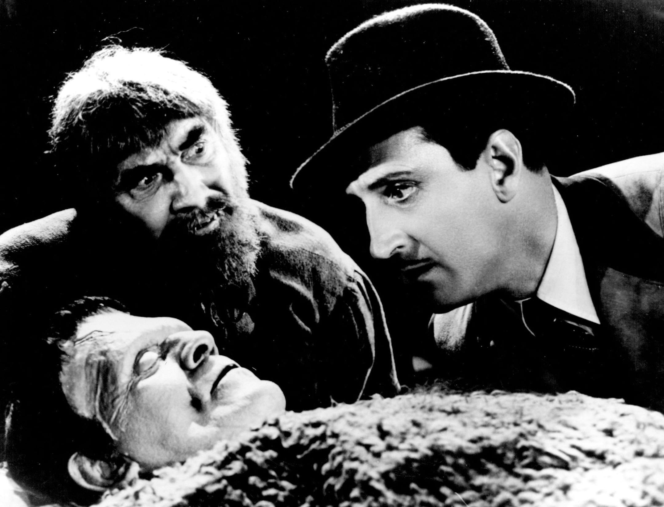 "SON OF FRANKENSTEIN" - Stars Boris Karloff, Basil Rathbone, Bela Lugosi and Lionel Atwill. A crazed broken-neck man who was hanged and lives, finds Frankenstein's monster and influences it to kill the jurors who condemned him. Airs on Wednesday. April 14 on the Sci-Fi Channel's "Moonlight Matinee" at 3-5pm ET. SCFFI Channel