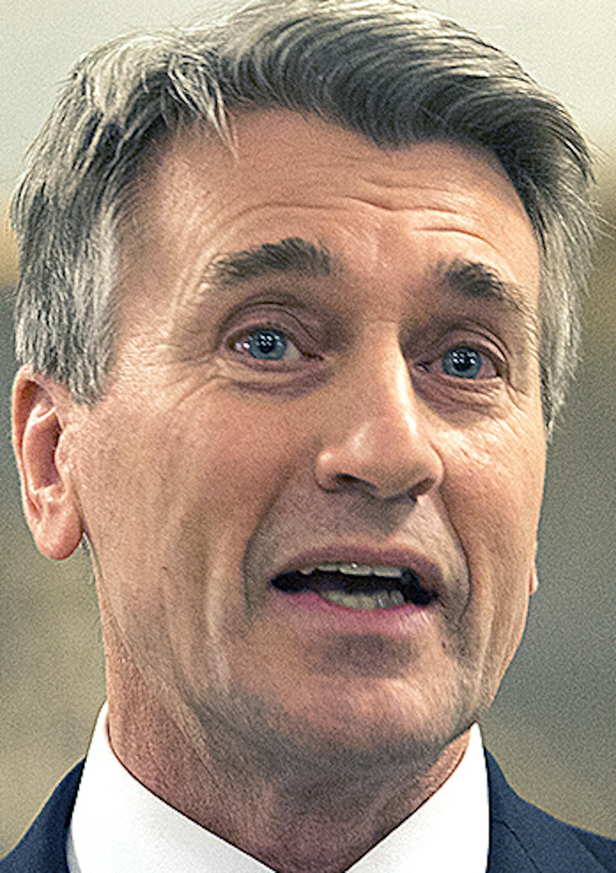 Former Minneapolis Mayor R.T. Reba addresses the crowd at Thursday night's plaque unveiling. ] (Aaron Lavinsky | StarTribune) City and state officials will joined some of the state's first same-sex married couples at Minneapolis City Hall to unveil a new plaque commemorating the occasion. Attendees included former Mayor R.T. Rybak, Mayor Betsy Hodges and some of the state's first couples to marry at City Hall under the new law. The unveiling was photographed Thursday, Feb. 5, 2015 at Minneapolis