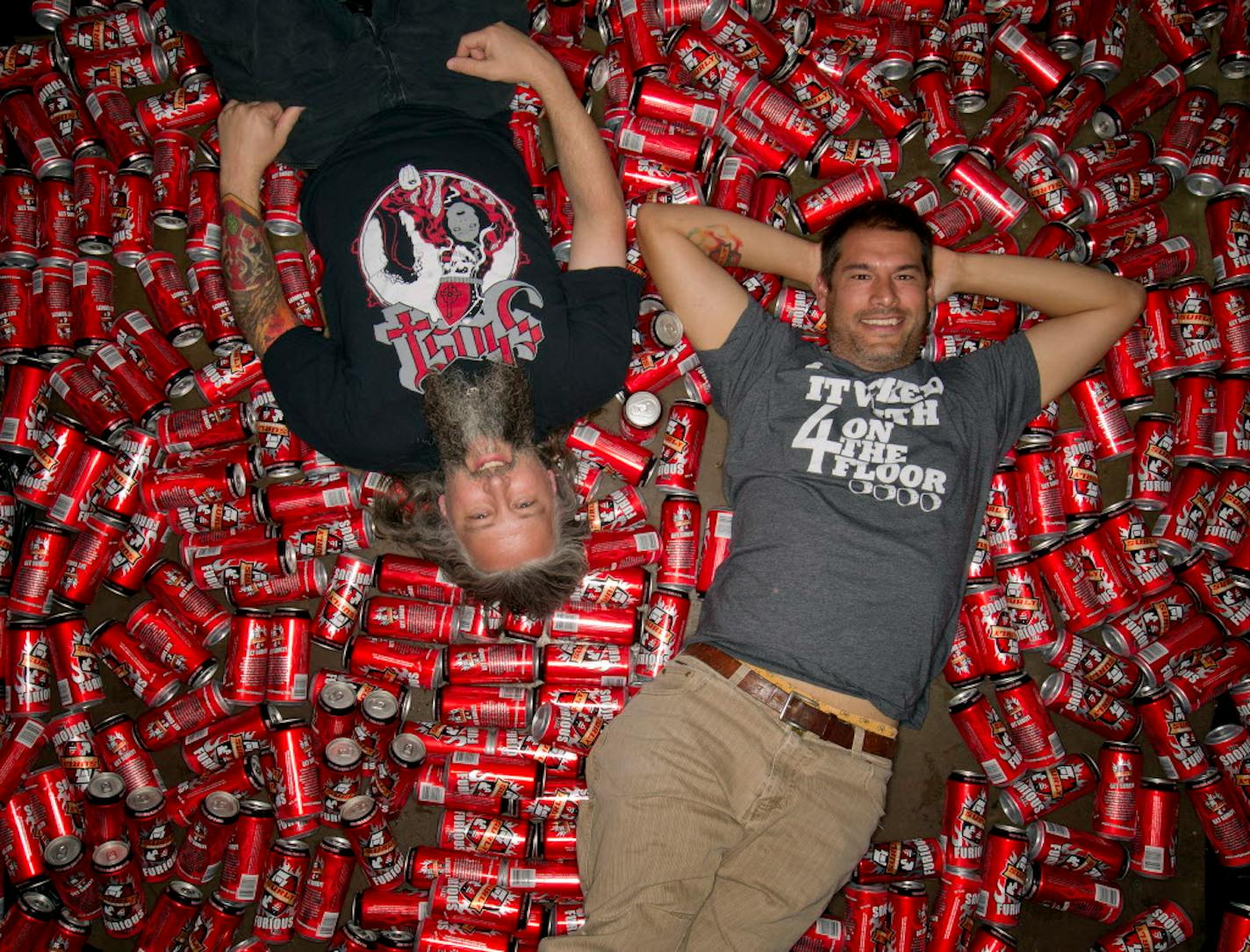 Todd Haug and Omar Ansari  of Surly Beer in Brooklyn Center, MN.   ]   CARLOS GONZALEZ   cgonzalez@startribune.com,  October 28, 2011, Minneapolis, Minn,  Vita.mn 5 year anniversary issue ' Surly Beer, Omar Ansari and Todd Haug  |