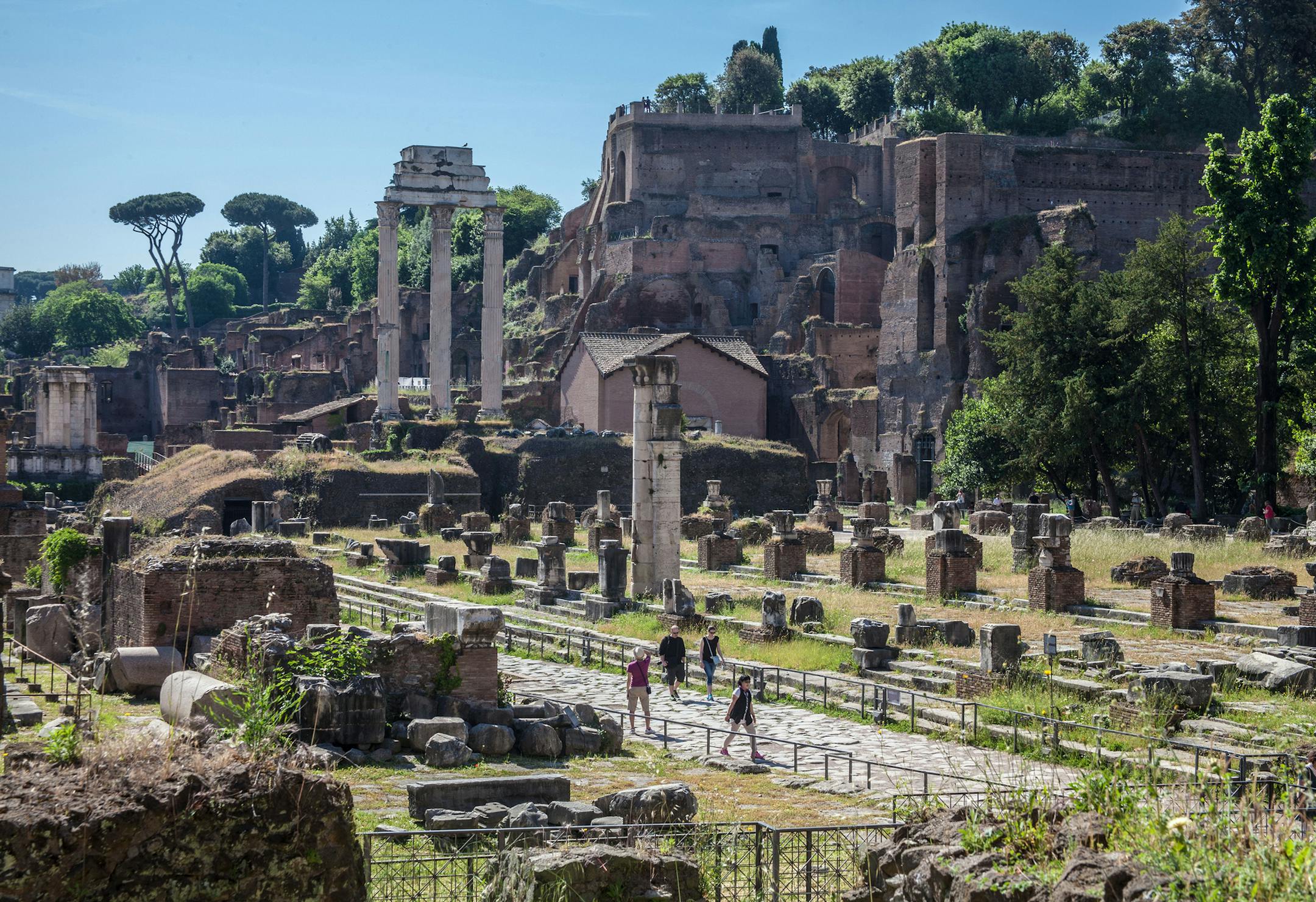 The Roman Forum is among the many attractions you gain access to with the Omnia Pass.