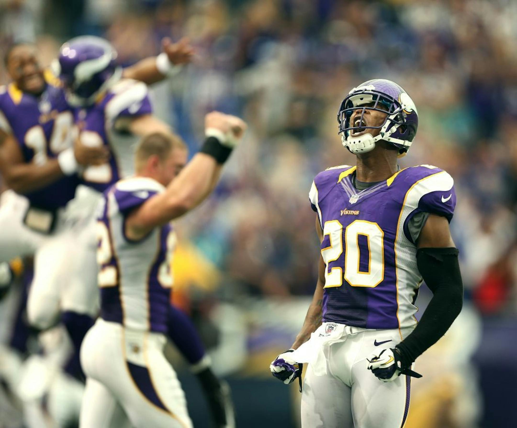 Minnesota Vikings cornerback Chris Cook.