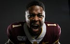 Gophers running back Rodney Smith was photographed Tuesday during media day. ] Aaron Lavinsky &#xa5; aaron.lavinsky@startribune.com The University of 