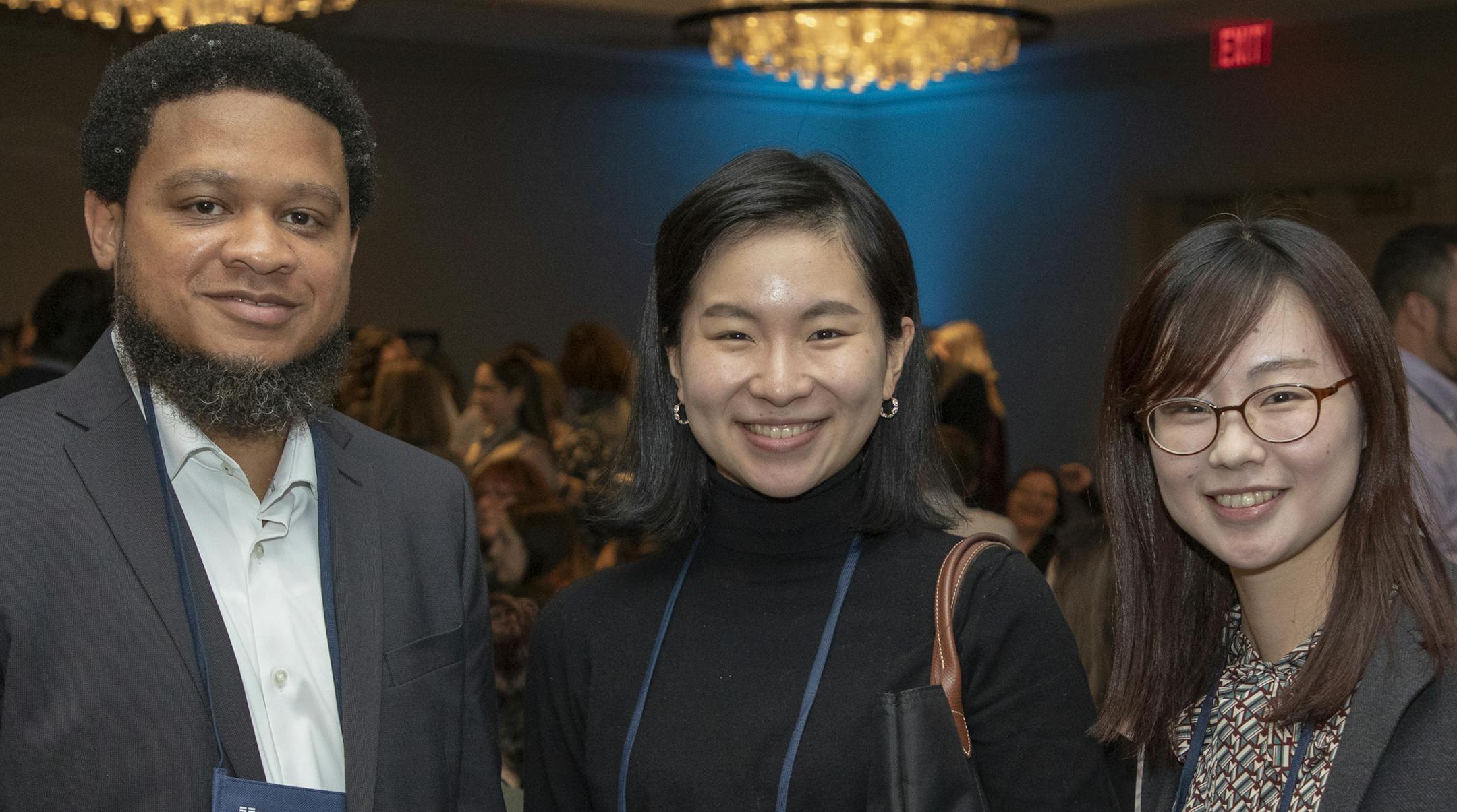 Shelby McNair, Ayaka Harada and Mie Miyazaki at the Be the One Conference. [ Special to Star Tribune, photo by Matt Blewett, Matte B Photography, matt@mattebphoto.com, November 9, 2019, Be The Match, Hilton Minneapolis, Minneapolis, Minnesota, SAXO 1009874385 FACE120119 https://www.umc.edu/news/Miscellaneous/2019/March/March%20CONSULT/CON032019E.html