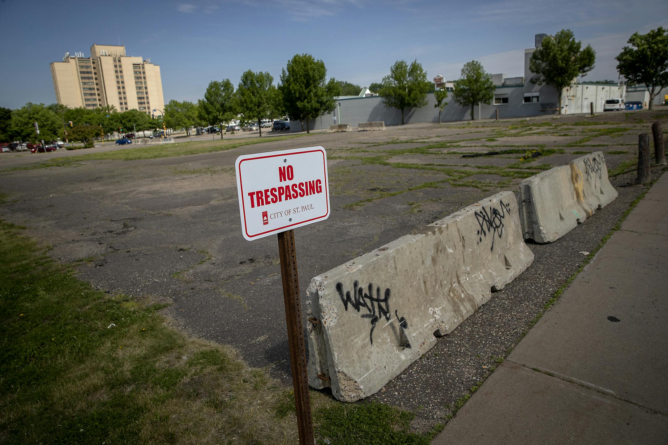 A group of food trucks that for years had enlivened a vacant lot off White Bear Avenue on St. Paul's East Side last week discovered the lot barricaded and posted with "No Trespassing" signs. It seems a permit had inadvertently been allowed to lapse. But after a handful posts to Facebook by frustrated food truck operators, city officials clearing the way for the food trucks to return. ] ELIZABETH FLORES • liz.flores@startribune.com