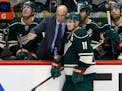 Wild left winger Zach Parise (11) owns a 13-game point streak against the Coyotes (Dec. 15, 2007-current), the longest active point streak by one play
