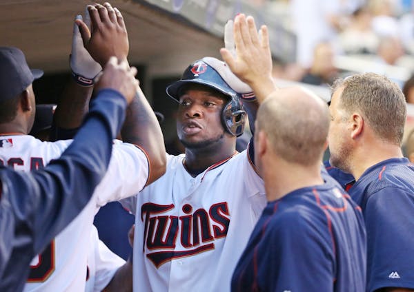 Minnesota Twins designated hitter Miguel Sano continued his tear on Tuesday by collecting three hits, including his 14th home run in the Twins' 8-6 vi