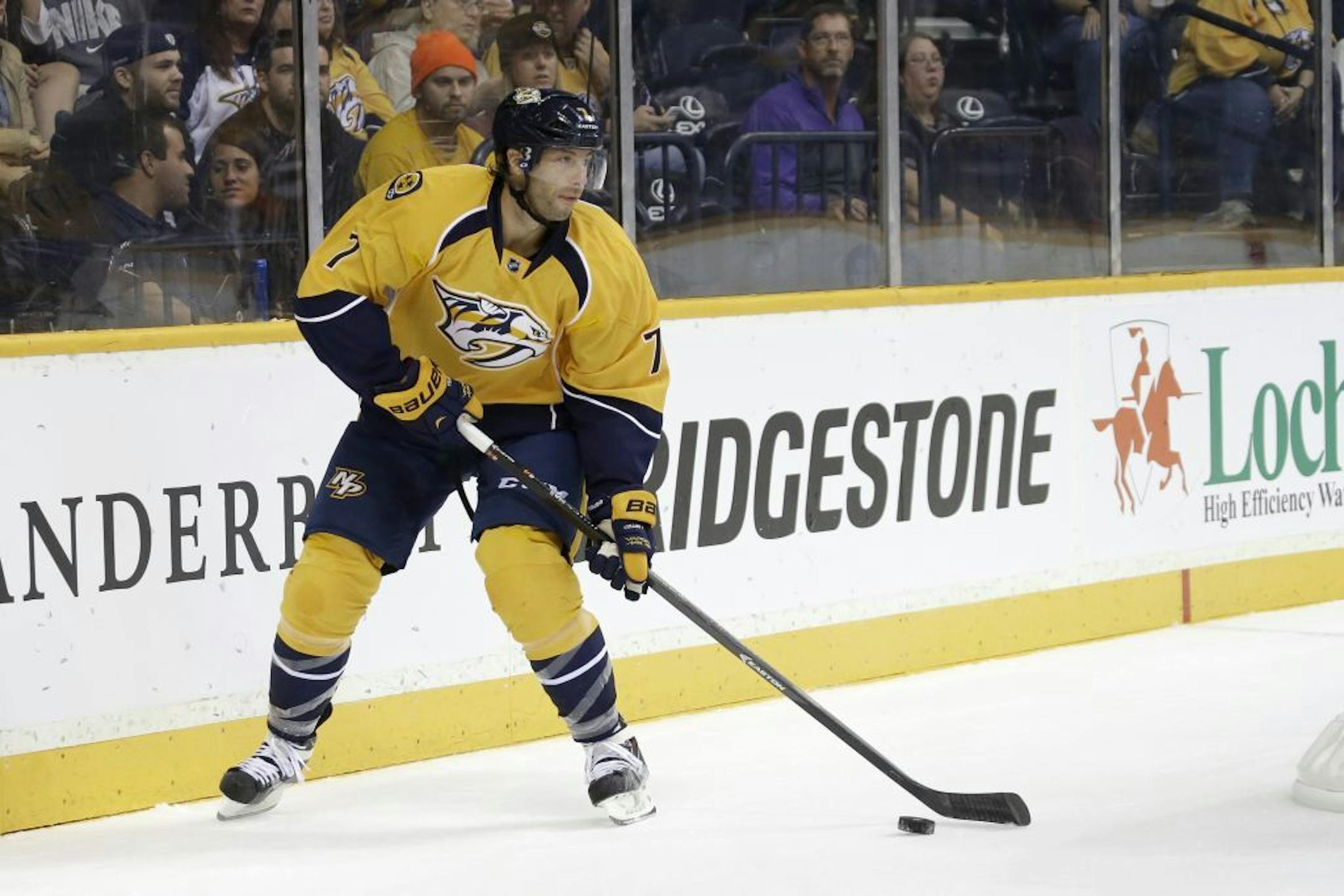Nashville Predators forward Matt Cullen
