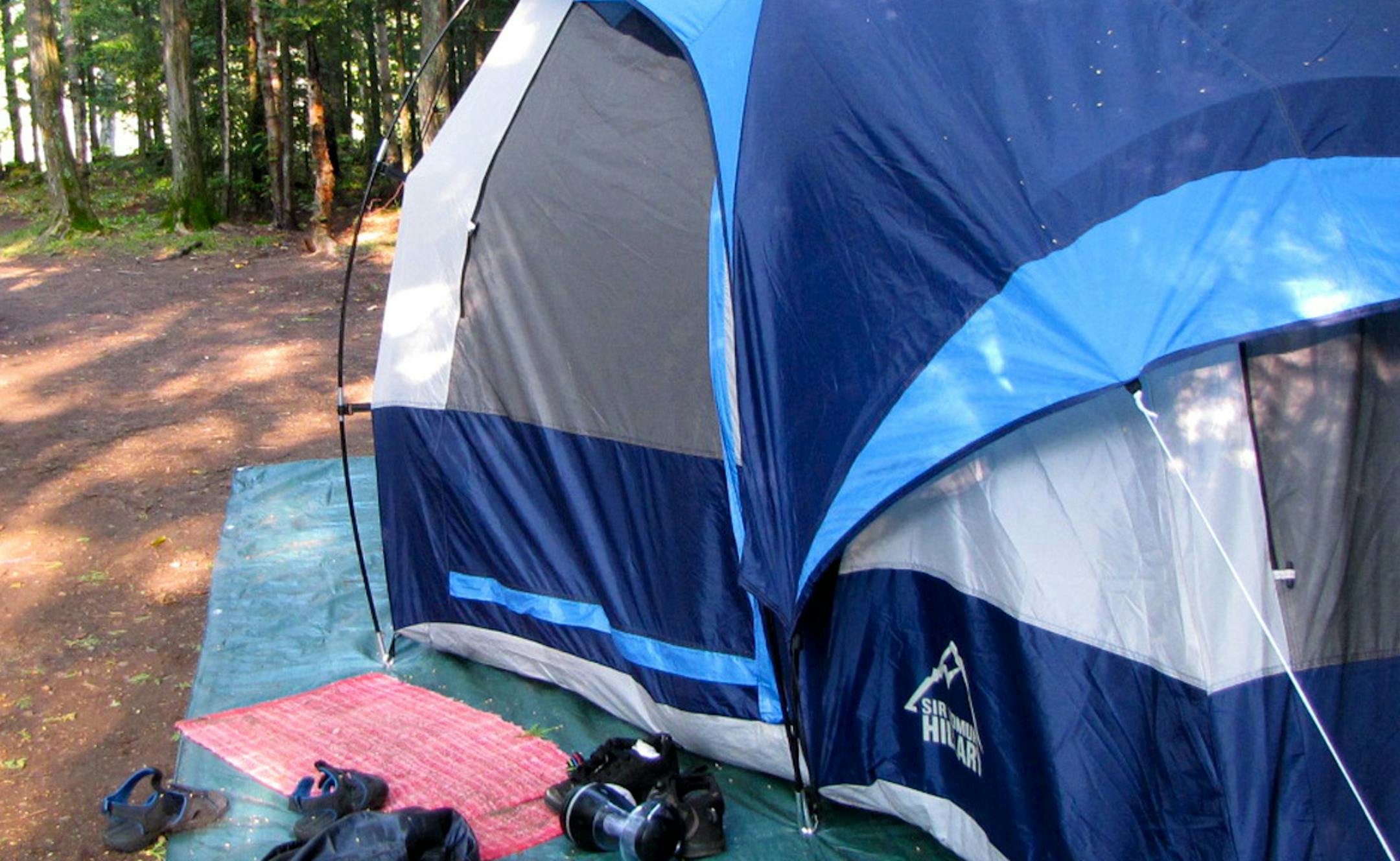 The tent shot is also from Ninemile Lake‚Äîin case you need anything that says ‚Äúcamping.‚Äù I also have camping cabin shots from Palisade State Park. South Dakota‚Äôs are a little different than Minnesota‚Äôs. Lisa PHOTO BY LISA MEYERS McCLINTICK ORG XMIT: MIN1307122138410201