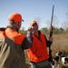 Gov. Dayton and Kurt Zellers congratulated one another on a good mornings hunt. Gov. Mark Dayton, left, pointed out to Speaker of the house Kurt Zelle
