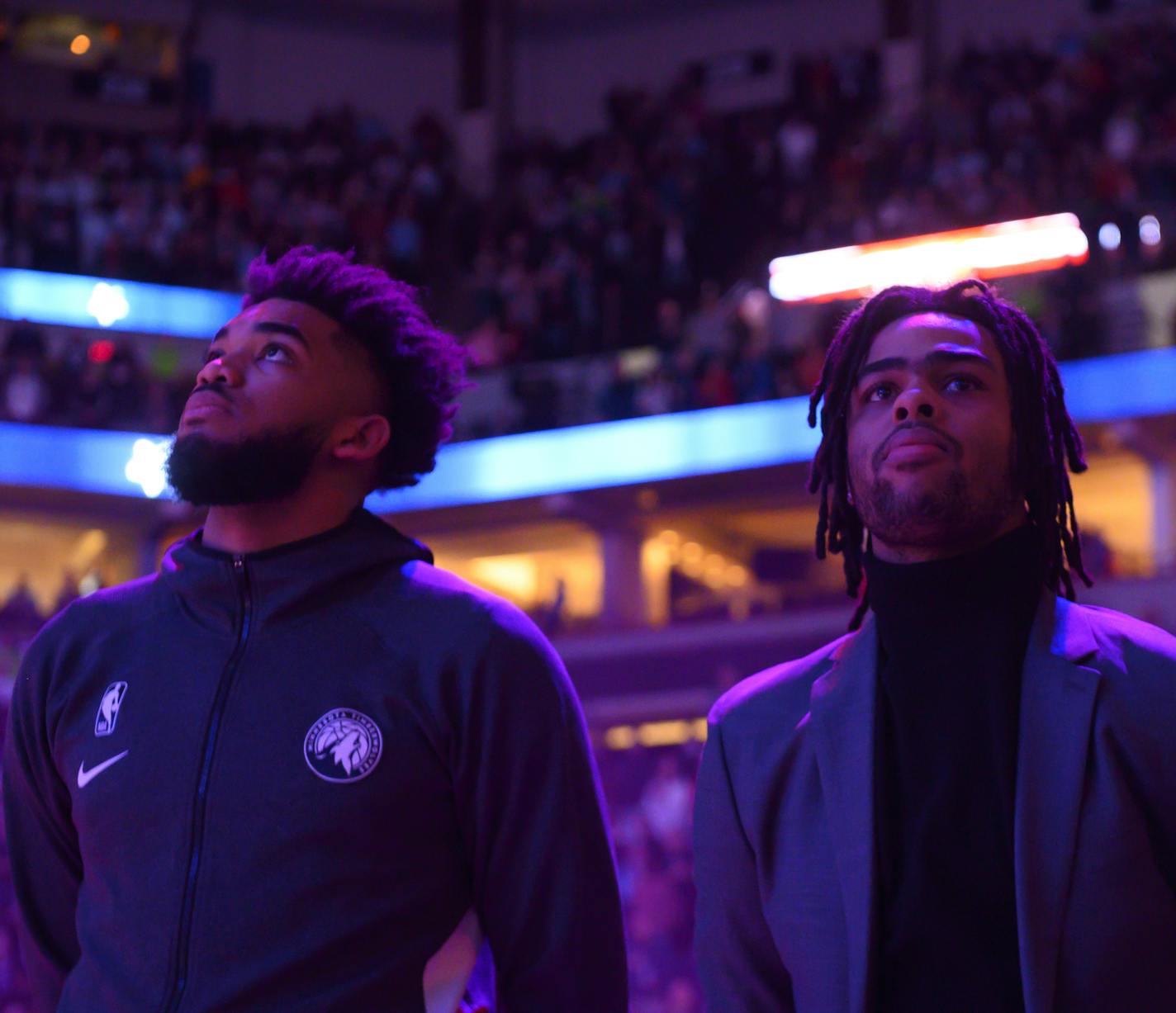 The Timberwolves say their draft board, including what they'll do with the No. 1 pick, is set as they search for a third star to complement Karl-Anthony Towns, above left, and D'Angelo Russell.