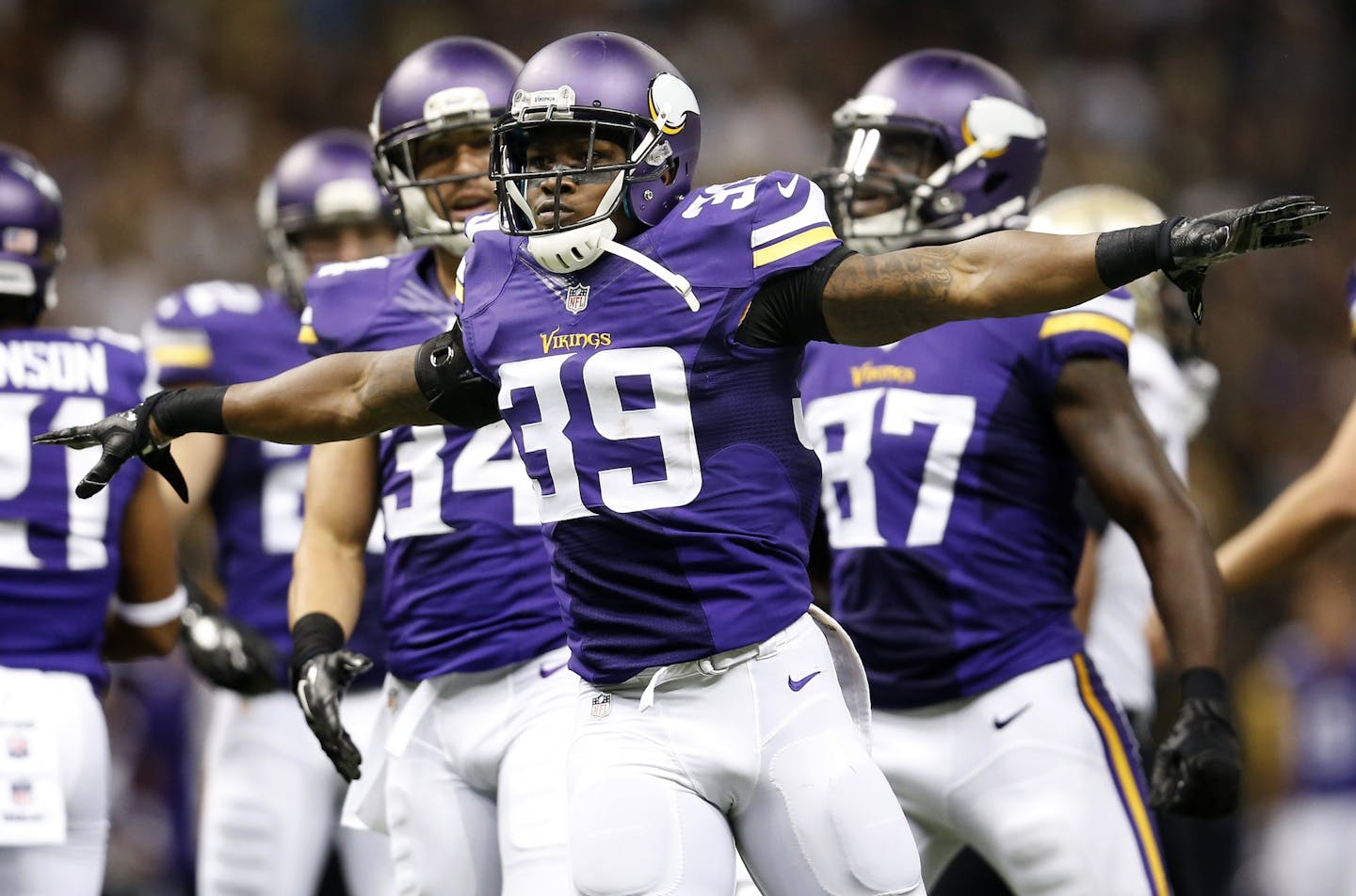 Minnesota Vikings Jabari Price (39).