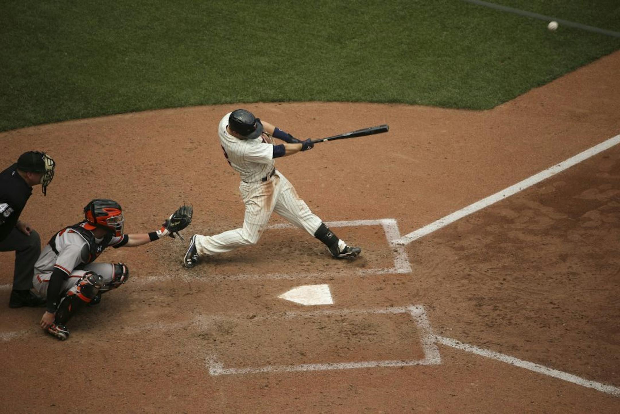 Brian Dozier connected for a two-run homer in the sixth inning Wednesday, giving the Twins a 2-1 lead on their way to a 5-3 victory over Baltimore.