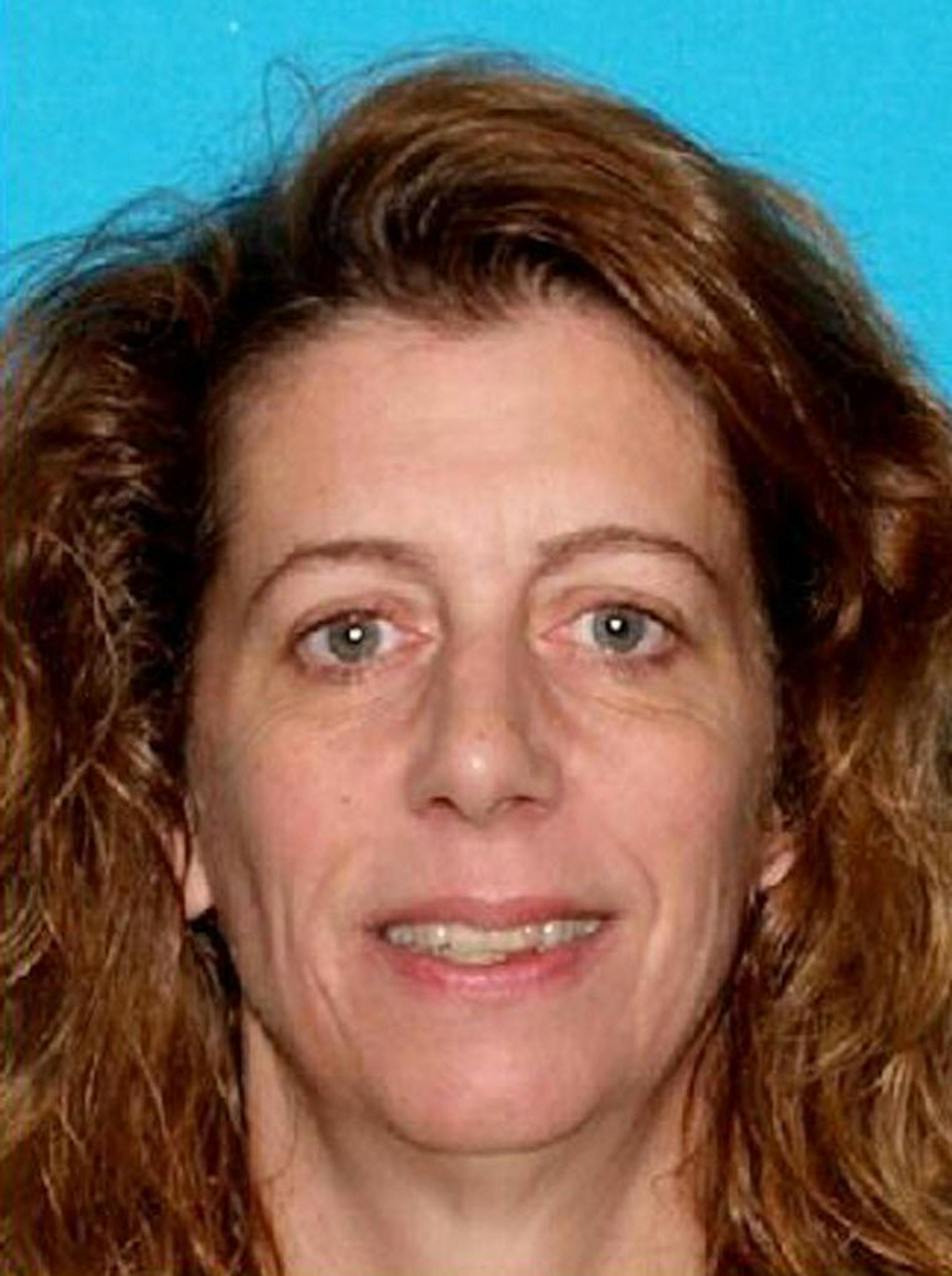 This undated photo released by the Sanford, Maine Police Department shows Carol Sharrow of Sanford. She is accused of driving onto the field during a baseball game in Sanford, killing Douglas Parkhurst of West Newfield, Maine.