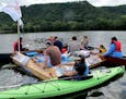 The Floating Library in Winona, 2014.