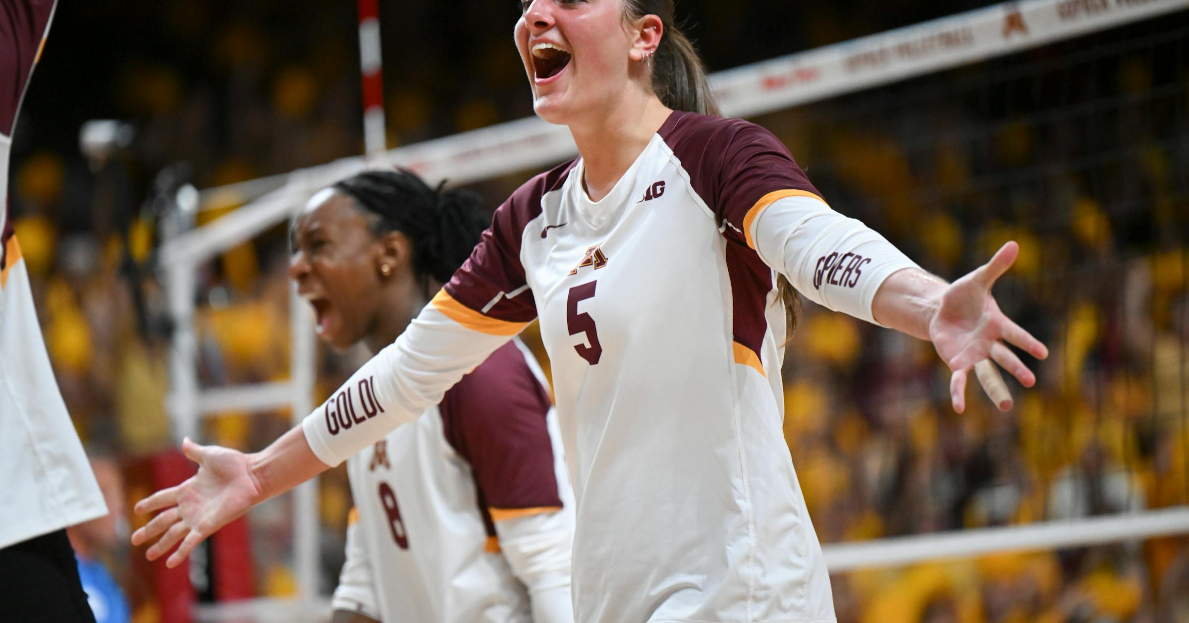 Gophers volleyball standout reaches final Big Ten match Gophers volleyball standout reaches final Big Ten match